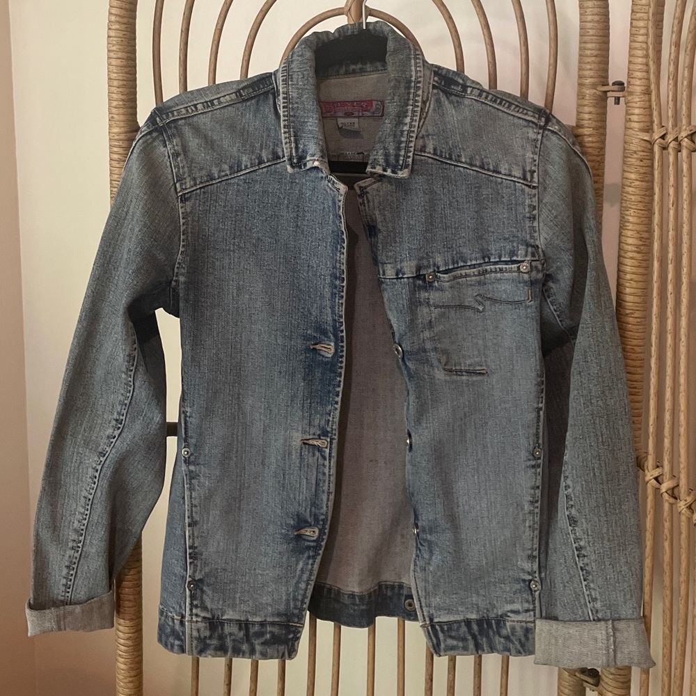 Original Silver Jeans Denim Jacket Size M
